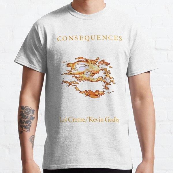 Godley & Creme - Consequences Tasarım Baskılı Tişört (Bol kalıp t-shirt)