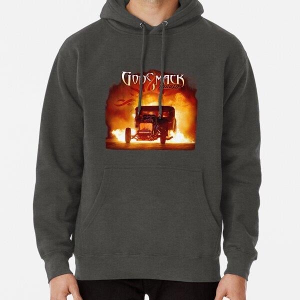 Godsmack Rock Band Tasarım Baskılı Kapşonlu Sweatshirt