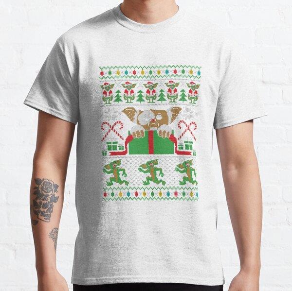 GREMLINS GIZMO Christmas Tasarım Baskılı Tişört (Bol kalıp t-shirt)