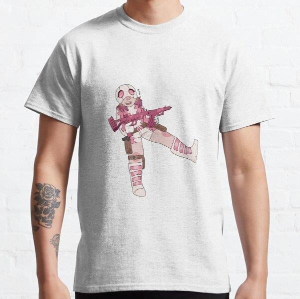 Gwenpool Tasarım Baskılı Tişört (bol kalıp t-shirt)