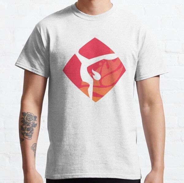 Gymnastics artistic Games 2 Tasarım Baskılı Tişört (Bol kesim t-shirt)
