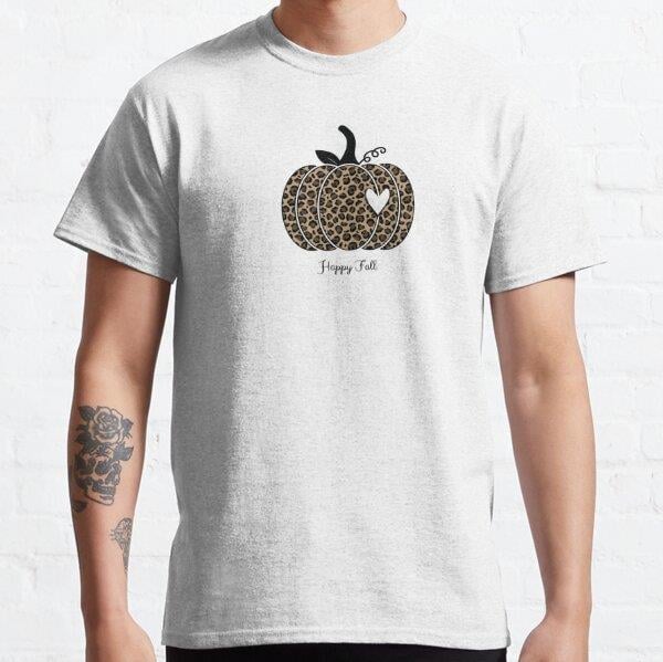 Happy Fall Tasarım Baskılı Tişört (Rahat kalıp t-shirt)