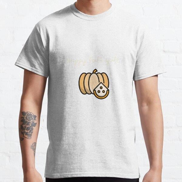 Happy Fall Yall Tasarım Baskılı Tişört (Rahat kalıp t-shirt)