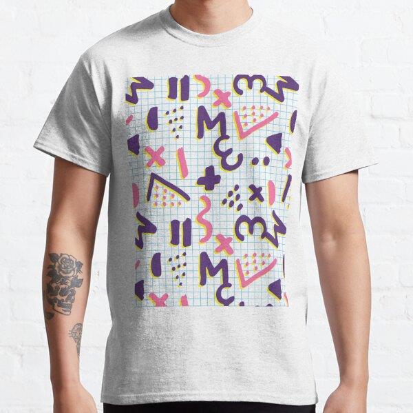 Horrible Patterns ~ Squared 80s Tasarım Baskılı Tişört (bol kalıp t-shirt)