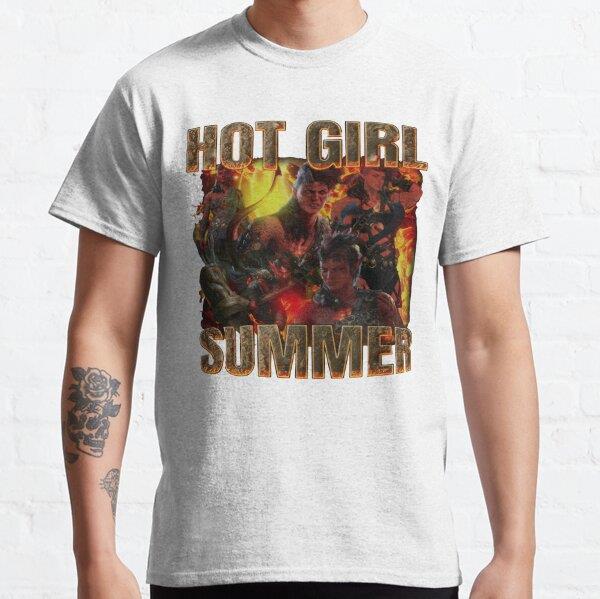 Hot Girl Summer Karlach Baldurs Gate Tasarım Baskılı Unisex Tişört (Bol kalıp t-shirt)