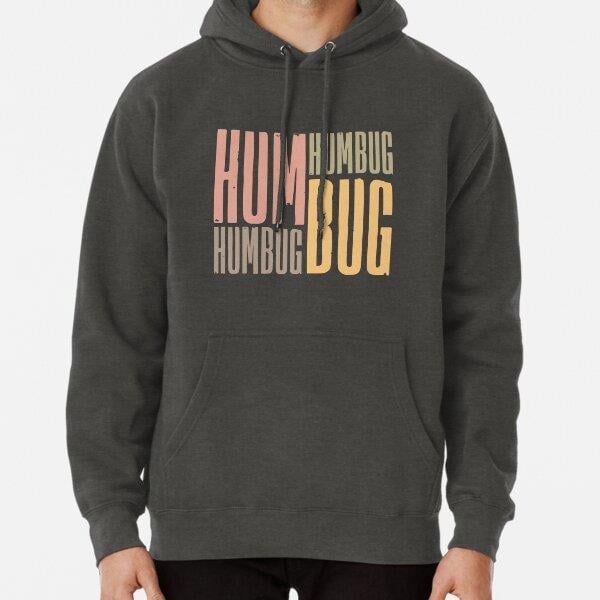 Humbug Repeat Tasarım Baskılı Kapşonlu Sweatshirt