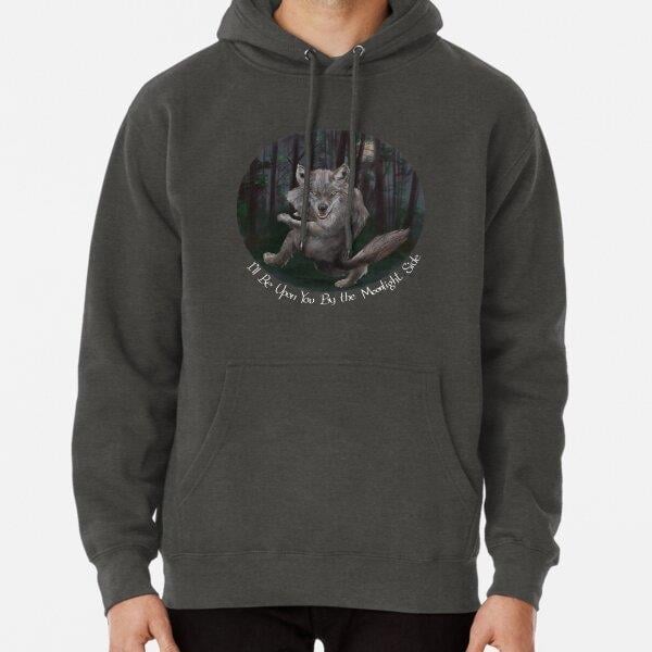 Hungry... Like the Wolf (White text) Tasarım Baskılı Kapşonlu Sweatshirt