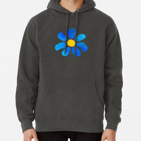 I ♥JAMES FLOWER Tasarım Baskılı Kapşonlu Sweatshirt