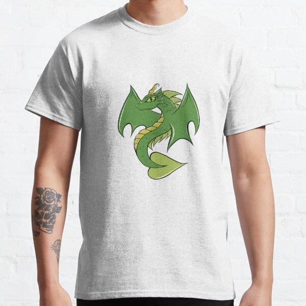 I love dragons Tasarım Baskılı Tişört (Bol kesim t-shirt)
