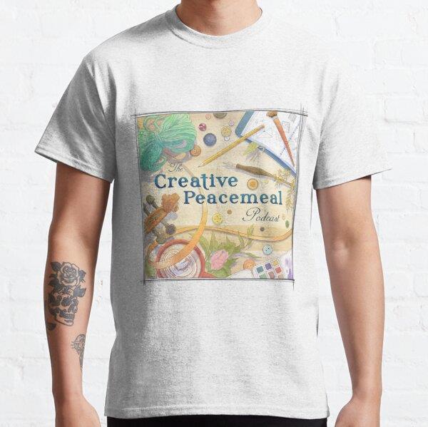 Illustrated Podcast Tasarım Baskılı Tişört (Bol kesim t-shirt)