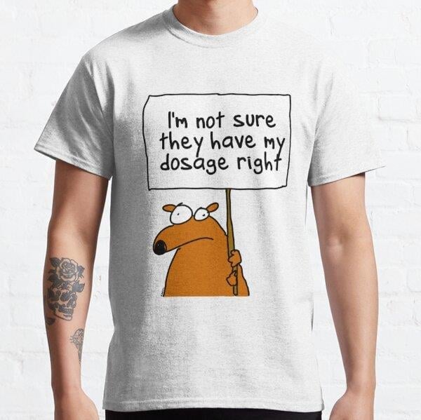 Im not sure... Tasarım Baskılı T-Shirt (bol kalıp tişört)