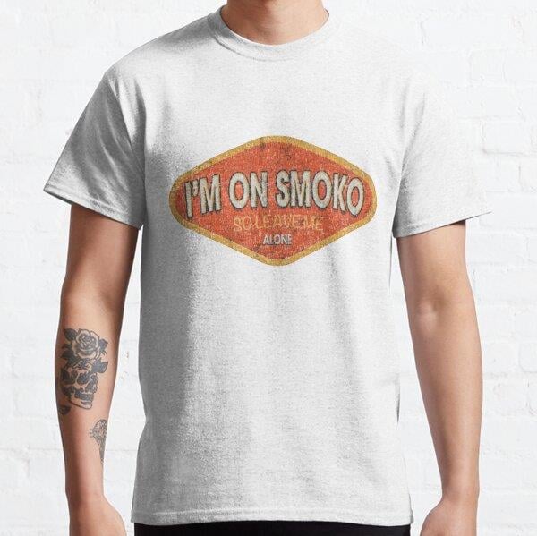 Im On Smoko Tasarım Baskılı Tişört (Bol kalıp t-shirt)
