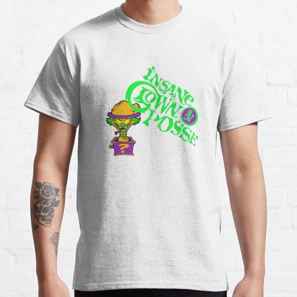 Insane Clown Posse Tasarım Baskılı Tişört (Bol kalıp t-shirt)
