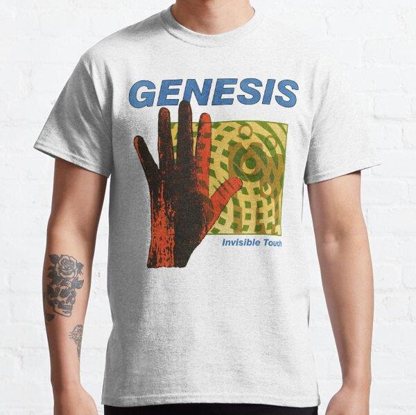 Invisible Touch Retro Genesis Tasarım Baskılı Tişört (Bol kalıp t-shirt)