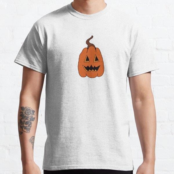 Jack o’latern Tasarım Baskılı Tişört (Rahat kalıp t-shirt)