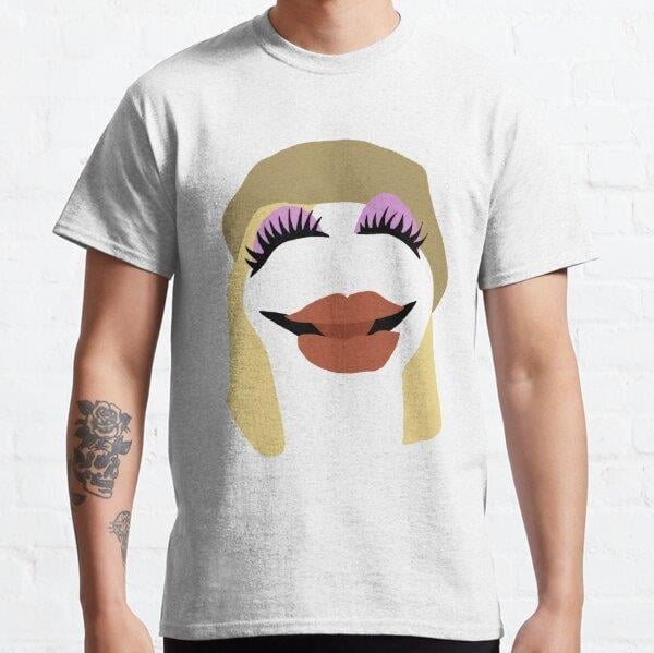 Janice Tasarım Baskılı Tişört (Bol kalıp t-shirt)