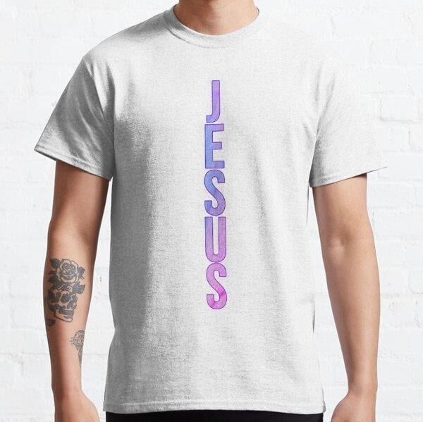 Jesus Tasarım Baskılı Tişört (Bol kesim t-shirt)