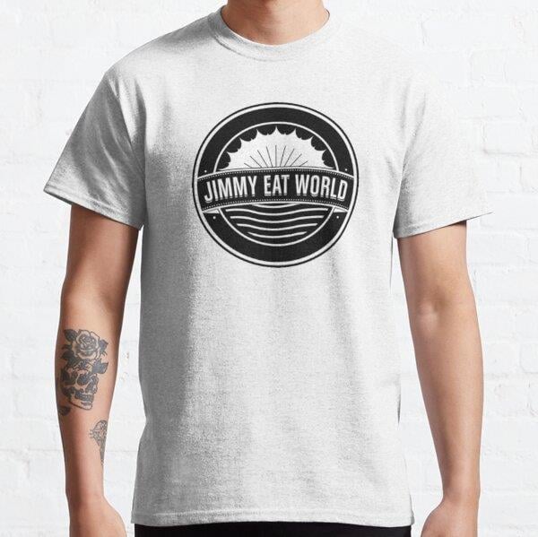 Jimmy eat world Tasarım Baskılı T-Shirt (bol kalıp tişört)