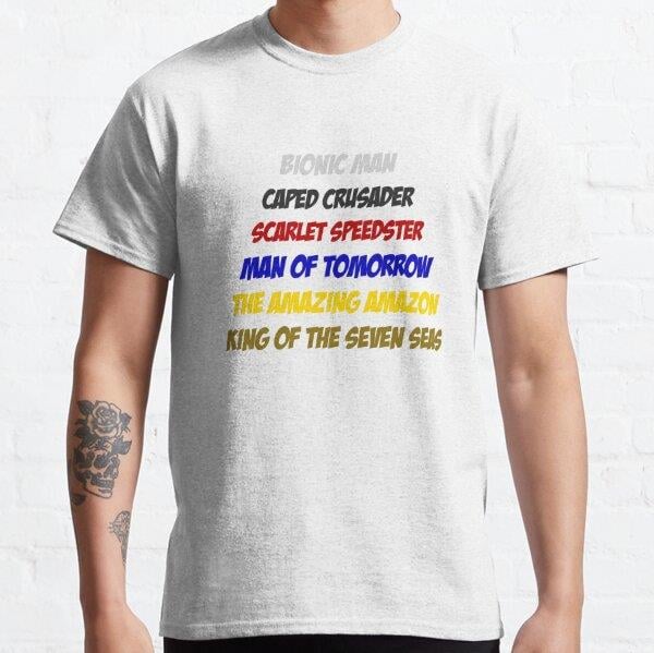 JL Sobriquets Tasarım Baskılı Tişört (bol kalıp t-shirt)