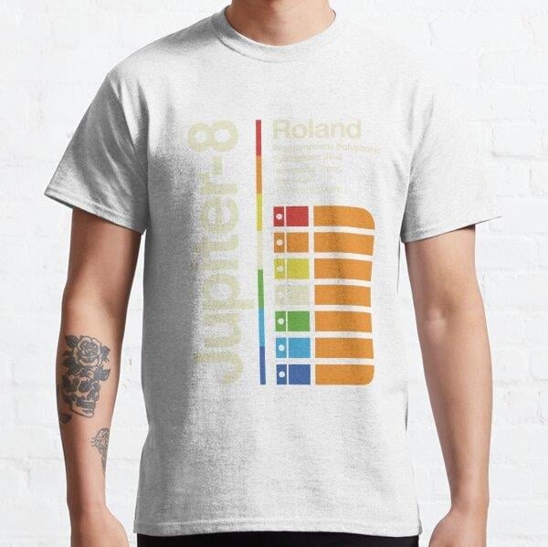Jupiter 8 Vertical Tasarım Baskılı Tişört (Bol kalıp t-shirt)