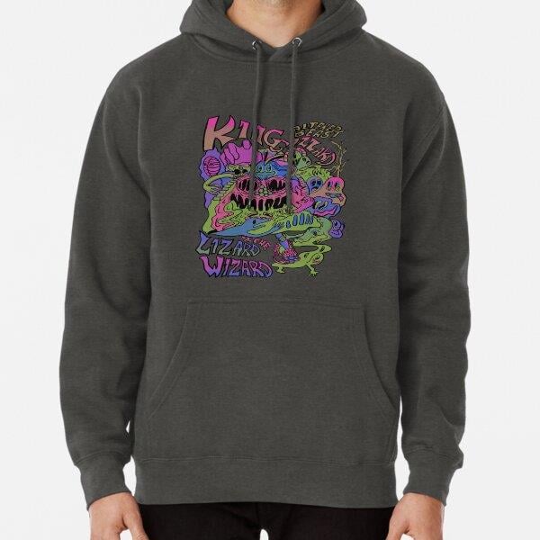 King Gizzard and The Lizard Wizard - Altered Beast Tasarım Baskılı Kapşonlu Sweatshirt