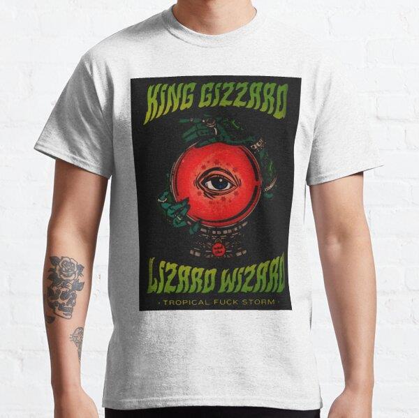 King Gizzard Tasarım Baskılı Tişört (Bol kalıp t-shirt)