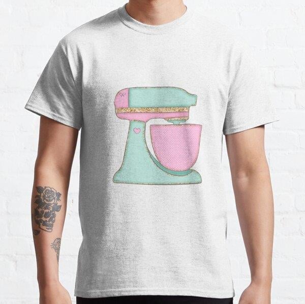 Kitchen Mixer Tasarım Baskılı Tişört (Bol kesim t-shirt)