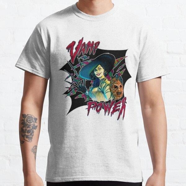 Lady Dimitrescu Tasarım Baskılı Unisex Tişört (Bol kalıp t-shirt)