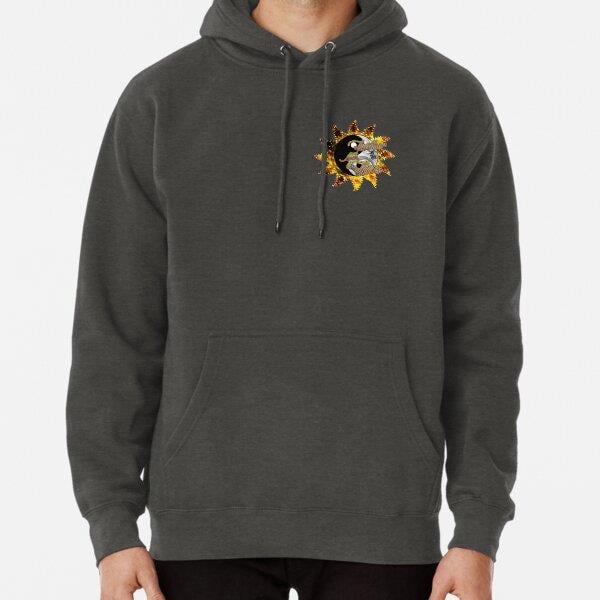 Leather Lace Rock Band Tasarım Baskılı Kapşonlu Sweatshirt