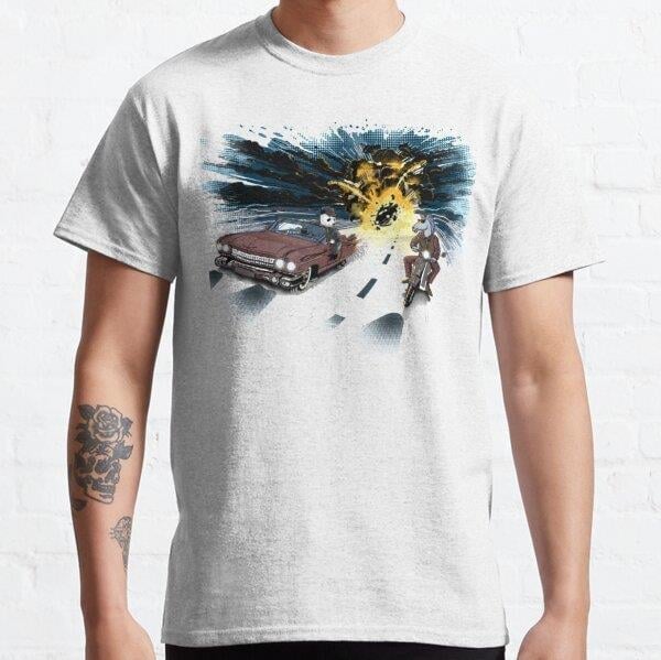 Legendary Chase Tasarım Baskılı Tişört (Bol kesim t-shirt)
