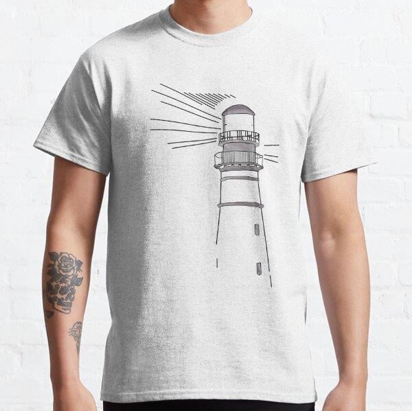 Lighthouse - Life is Strange Tasarım Baskılı T-Shirt (bol kalıp tişört)