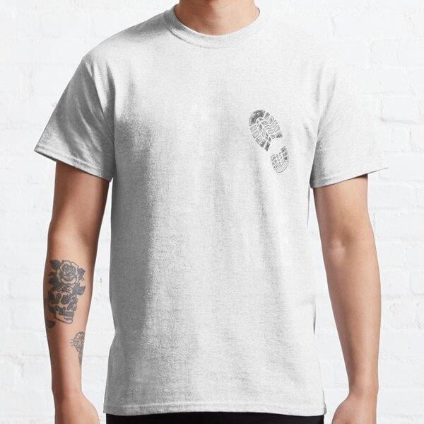 Live, Love, Hike Tasarım Baskılı Tişört (Bol kesim t-shirt)