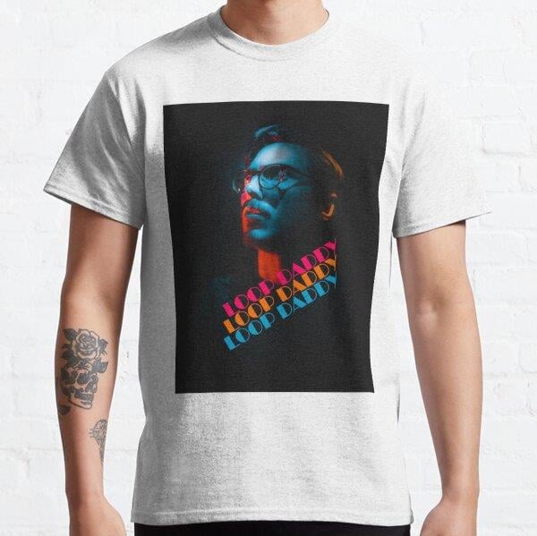 Loop Daddy Tasarım Baskılı Tişört (Bol kalıp t-shirt)