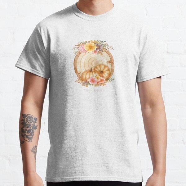 LOVE FALL Tasarım Baskılı Tişört (Rahat kalıp t-shirt)