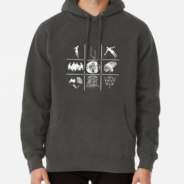 M.U.S.E - Minimalist Logos Tasarım Baskılı Kapşonlu Sweatshirt
