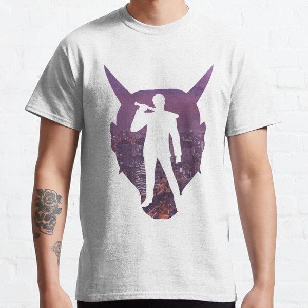 Mad Dog of Shimano Tasarım Baskılı Tişört (Rahat Kalıp T-shirt)