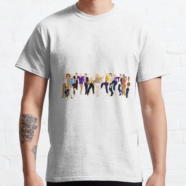 Mama Mia Here We Go Again transparent background Tasarım Baskılı Tişört (Bol kalıp t-shirt)
