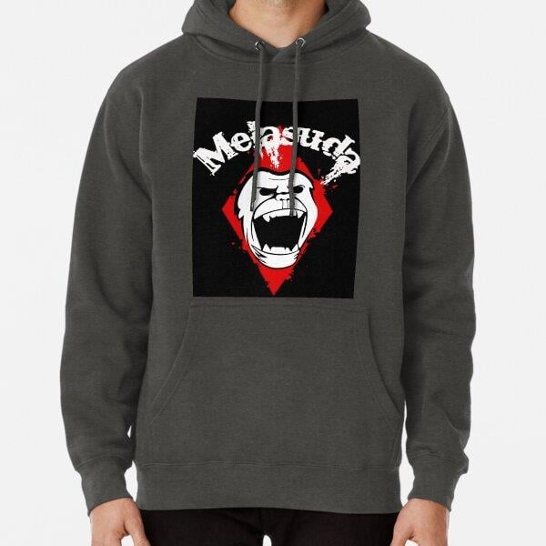 Melasuda Band Logo Official Tasarım Baskılı Kapşonlu Sweatshirt