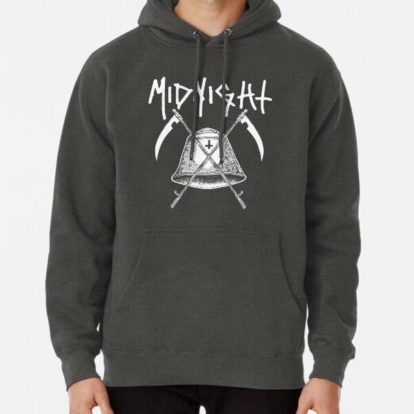 Midnight Band logo Tasarım Baskılı Kapşonlu Sweatshirt
