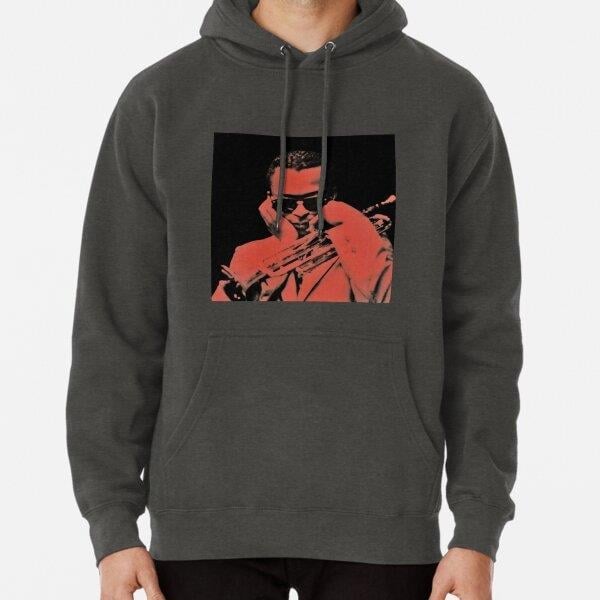 Miles Davis (musician) Tasarım Baskılı Kapşonlu Sweatshirt