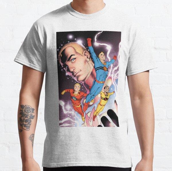miracleman,superhero,hero,golden age,space,mark buckingham,pin up,neil gaiman,mm,alan moore,michael moran,comic,miracle man Tasarım Baskılı Tişört (bol kalıp t-shirt)
