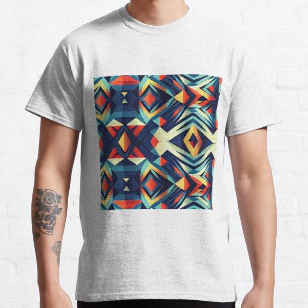 Modern Warm Winter Aesthetic Pattern Print Digital Painting Tasarım Baskılı Tişört (bol kalıp t-shirt)