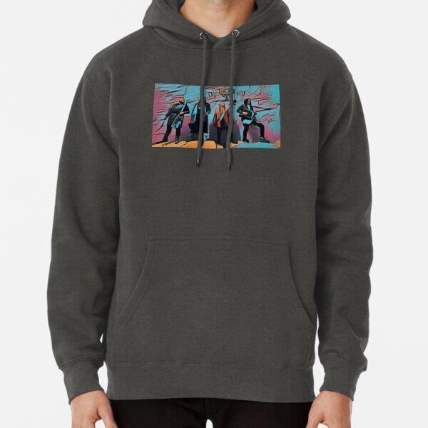 Mongolian Rock Band The Hu Tasarım Baskılı Kapşonlu Sweatshirt