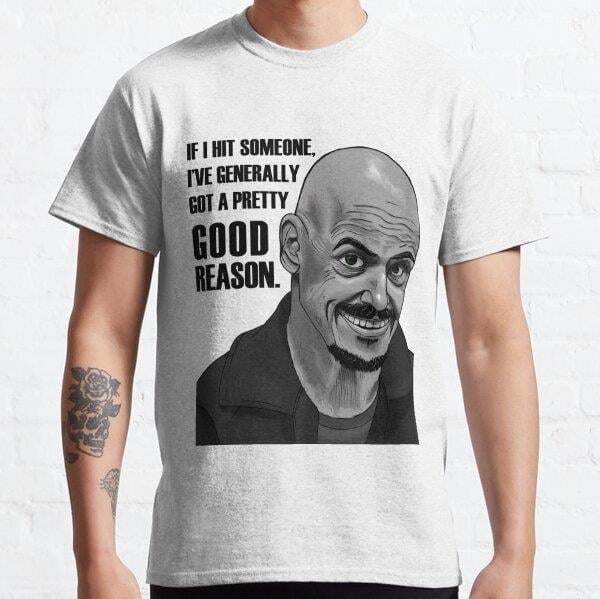 Mr Inbetween Ray Showsmith 13 Tasarım Baskılı Tişört (Rahat Kalıp T-shirt)