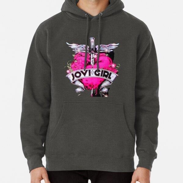 music and band bon jovi Classic Tasarım Baskılı Kapşonlu Sweatshirt