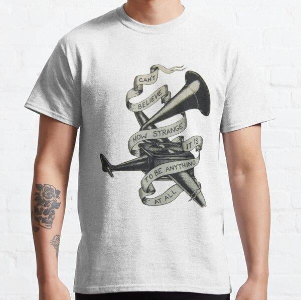 Neutral Milk Hotel          Tasarım Baskılı Tişört (Bol kalıp t-shirt)