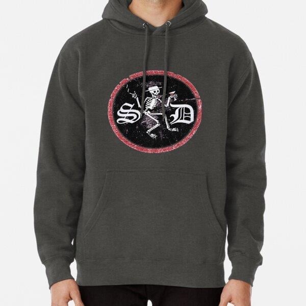 Old distortion T-Shirt Tasarım Baskılı Kapşonlu Sweatshirt