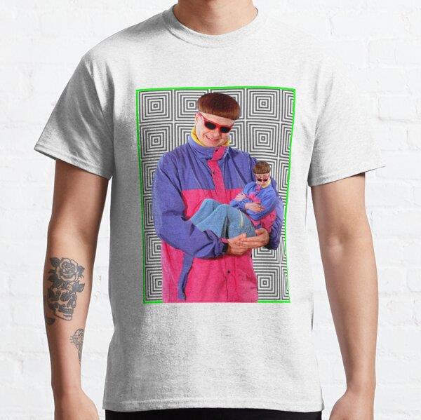 Oliver Tree baby with Oliver Tree father Premium  Tasarım Baskılı Tişört (Bol kalıp t-shirt)