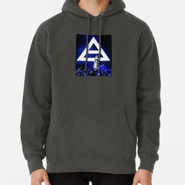 on tour Tasarım Baskılı Kapşonlu Sweatshirt