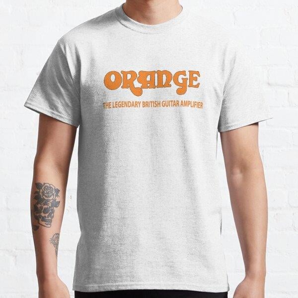 Orange - Legendary British Guitar Amplifier Tasarım Baskılı Tişört (Bol kalıp t-shirt)